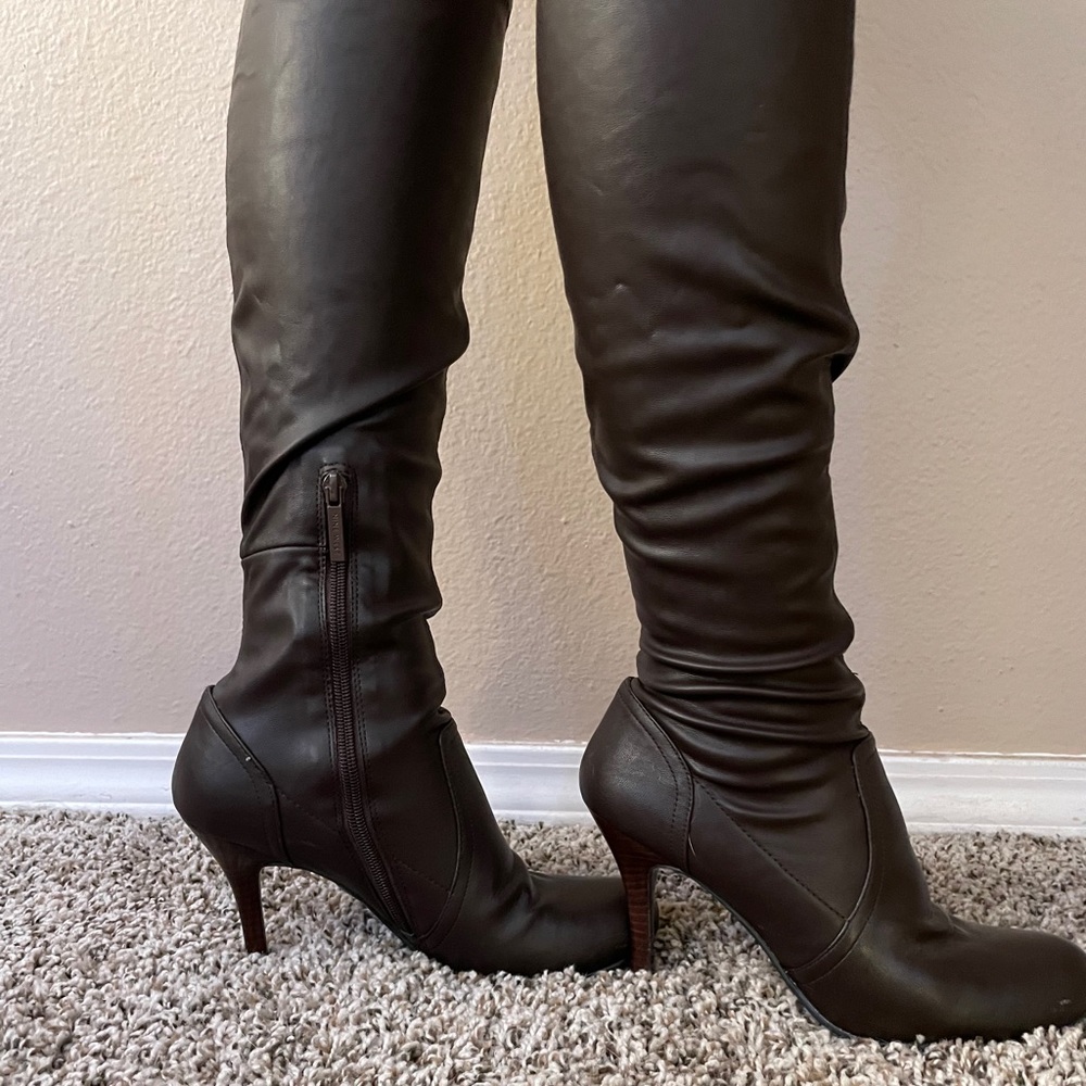 Brown boots